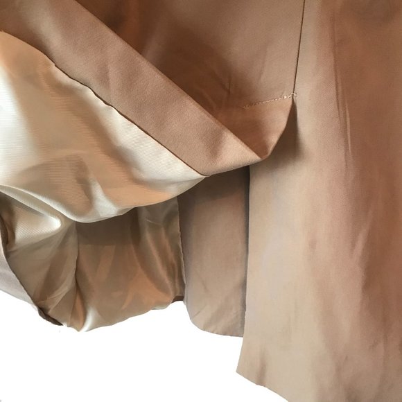 Minimum women’s belted trench coat rain fall coat beige small / euro 36 NWT - Picture 4 of 9